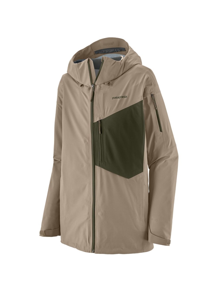 Patagonia Snowdrifter Jkt Seabird Grey 30066-SBDY jassen online bestellen bij Kathmandu Outdoor & Travel