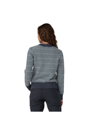 Patagonia Recycled Wool-Blend Crewneck Sweater Women's Snowdrift: Thermal Blue 51025-SDTL fleeces en truien online bestellen bij Kathmandu Outdoor & Travel