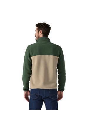 Patagonia LW Synch Snap-T P/O Seabird Grey 25551-SBDY fleeces en truien online bestellen bij Kathmandu Outdoor & Travel