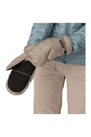 Patagonia Nano Puff Mitts Seabird Grey 22426-SBDY kleding accessoires online bestellen bij Kathmandu Outdoor & Travel