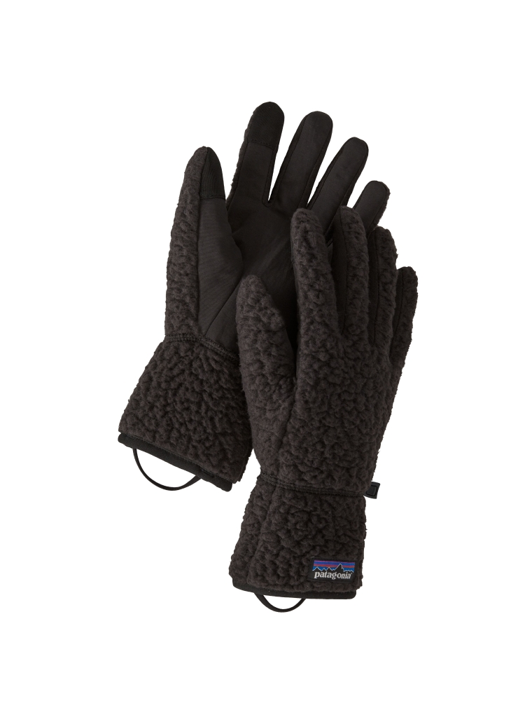 Patagonia Retro Pile Gloves Black 34585-BLK kleding accessoires online bestellen bij Kathmandu Outdoor & Travel