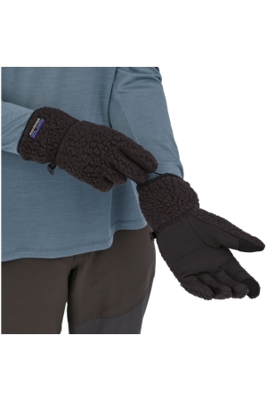 Patagonia Retro Pile Gloves Black 34585-BLK kleding accessoires online bestellen bij Kathmandu Outdoor & Travel