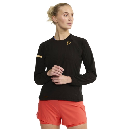 Craft  Pro Hypervent LS Wind Top 2 Women's Black