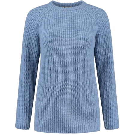 Blue Loop Originals  Crewe Sweater Women's Light Blue Melange 