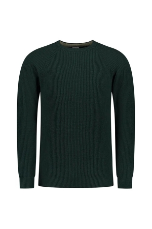 Blue Loop Originals  Crewe Sweater Dark Green 