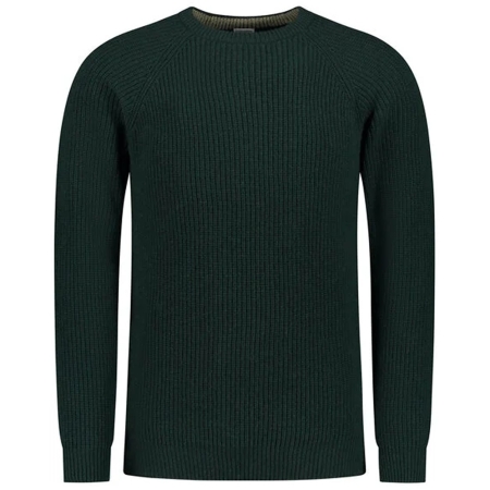 Blue Loop Originals  Crewe Sweater Dark Green