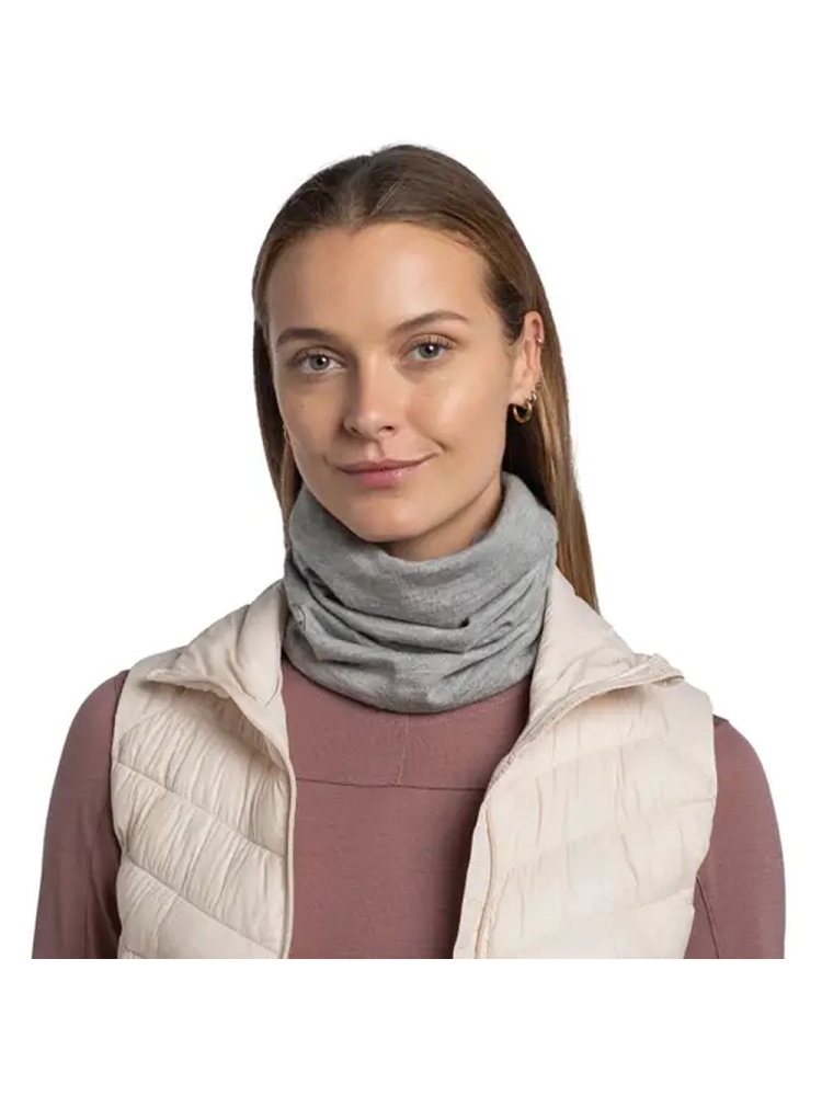 Buff BUFF© Merino Midweight  Melange Cloud 113022003-Melange Cl kleding accessoires online bestellen bij Kathmandu Outdoor & Travel