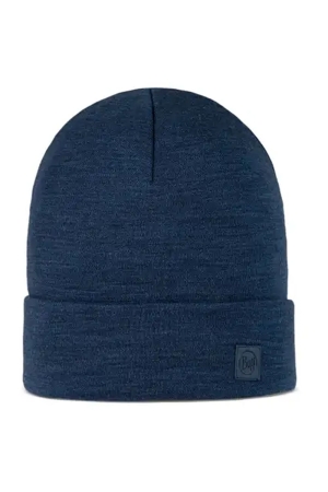 Buff BUFF© Merino Heavyweight Beanie Solid Night Blue 111170779-Solid Nigh kleding accessoires online bestellen bij Kathmandu Outdoor & Travel