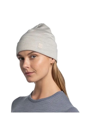 Buff BUFF© Merino Heavyweight Beanie Solid Cloud 111170003-Solid Clou kleding accessoires online bestellen bij Kathmandu Outdoor & Travel