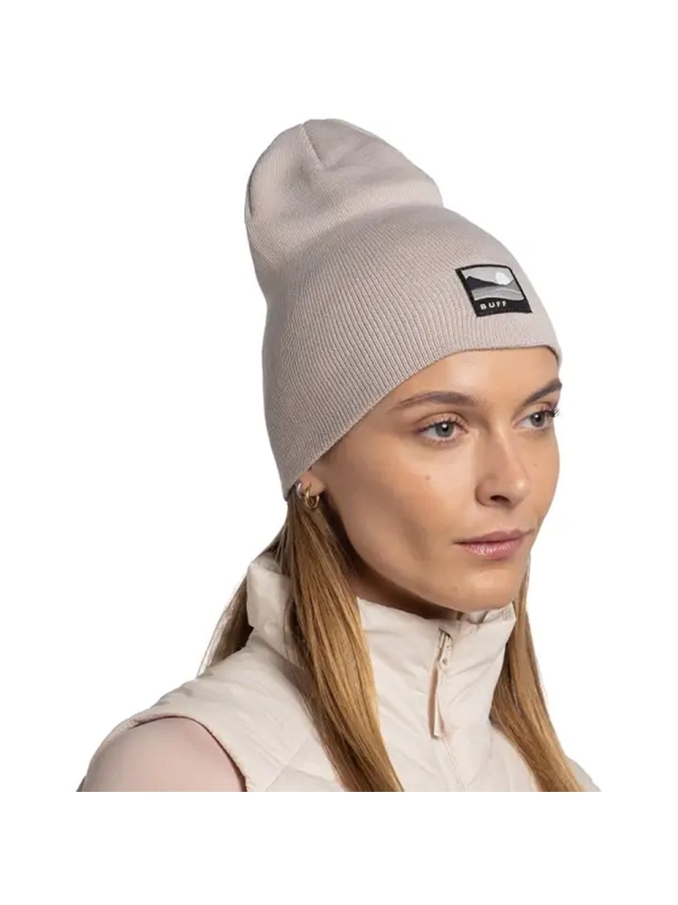 Buff BUFF© Knitted Hat Lilon Birch Gray 134475954-Lilon Birc kleding accessoires online bestellen bij Kathmandu Outdoor & Travel