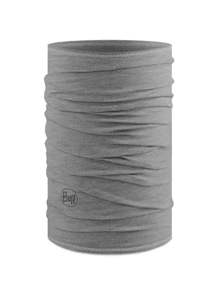 Buff BUFF© Merino Lightweight  Solid Light Grey 113010933-Solid Ligh kleding accessoires online bestellen bij Kathmandu Outdoor & Travel