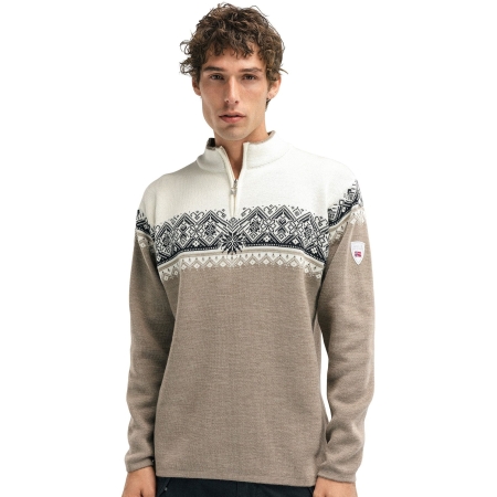 Dale  Moritz Masc Sweater Mountainstone Sand