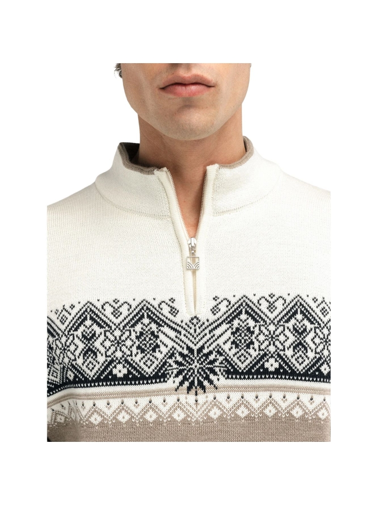 Dale Moritz Masc Sweater Mountainstone Sand 91391-P00 fleeces en truien online bestellen bij Kathmandu Outdoor & Travel