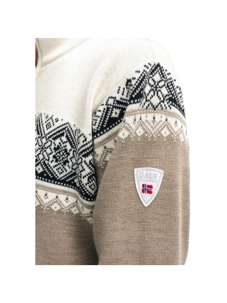 Dale Moritz Masc Sweater Mountainstone Sand 91391-P00 fleeces en truien online bestellen bij Kathmandu Outdoor & Travel