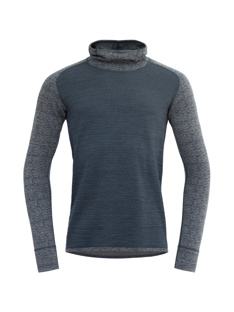 Devold Kvittega Merino 230 Hoodie Fog GO 340 304 A-402A onderkleding/thermokleding online bestellen bij Kathmandu Outdoor & Travel