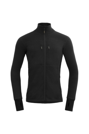 Devold Egga Grid Merino Jkt Caviar GO 206 450 A-960A fleeces en truien online bestellen bij Kathmandu Outdoor & Travel