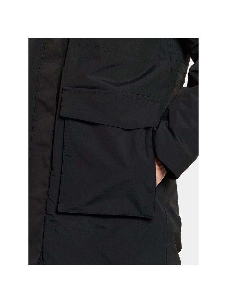 Didriksons Leya Parka L 3 Women's Black 504846-060 jassen online bestellen bij Kathmandu Outdoor & Travel