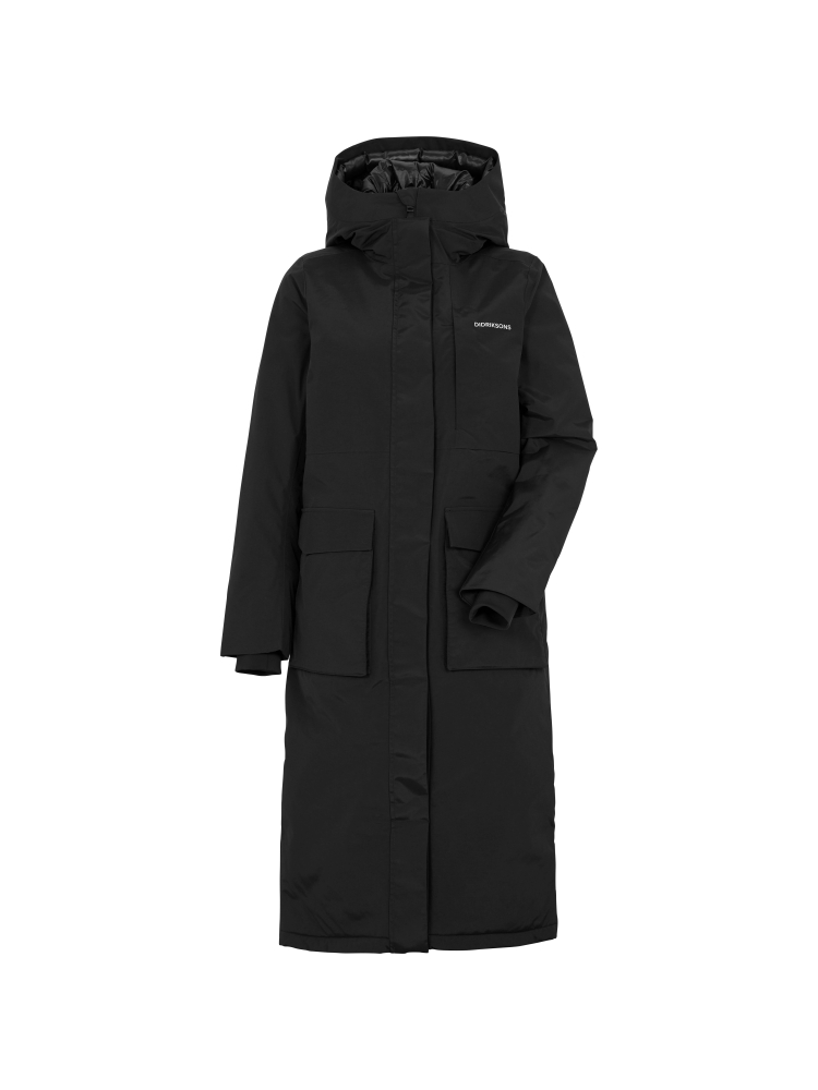 Didriksons Leya Parka L 3 Women's Black 504846-060 jassen online bestellen bij Kathmandu Outdoor & Travel