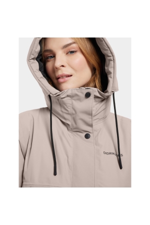 Didriksons Elissa Parka Women's Ash Brown 505370-F04 jassen online bestellen bij Kathmandu Outdoor & Travel