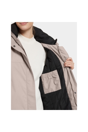 Didriksons Elissa Parka Women's Ash Brown 505370-F04 jassen online bestellen bij Kathmandu Outdoor & Travel