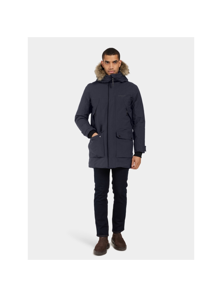 Didriksons Rick Usx Parka Dark Night Blue 505475-999 jassen online bestellen bij Kathmandu Outdoor & Travel