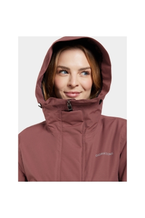 Didriksons Frida Parka 7 Women's Old rust 505777-147 jassen online bestellen bij Kathmandu Outdoor & Travel