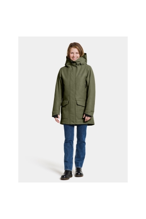 Didriksons Frida Parka 7 Women's Deep Green 505777-300 jassen online bestellen bij Kathmandu Outdoor & Travel