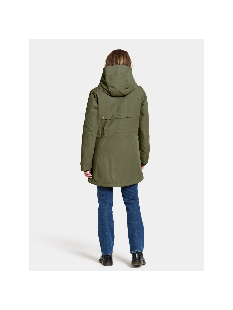 Didriksons Frida Parka 7 Women's Deep Green 505777-300 jassen online bestellen bij Kathmandu Outdoor & Travel