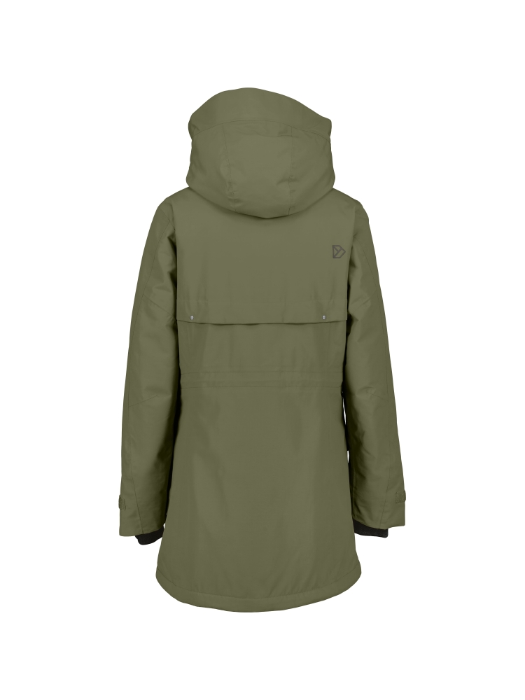 Didriksons Frida Parka 7 Women's Deep Green 505777-300 jassen online bestellen bij Kathmandu Outdoor & Travel