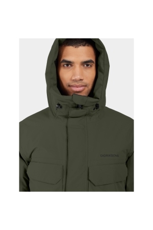 Didriksons Drew Usx Parka 8 Deep Green 505778-300 jassen online bestellen bij Kathmandu Outdoor & Travel