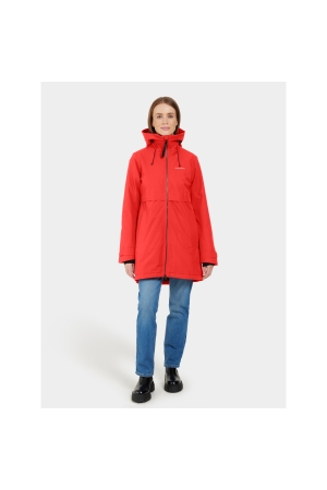 Didriksons Helle Parka 5 Women's Pomme Red 504301-463 jassen online bestellen bij Kathmandu Outdoor & Travel