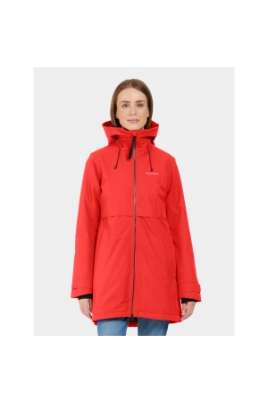 Didriksons Helle Parka 5 Women's Pomme Red 504301-463 jassen online bestellen bij Kathmandu Outdoor & Travel