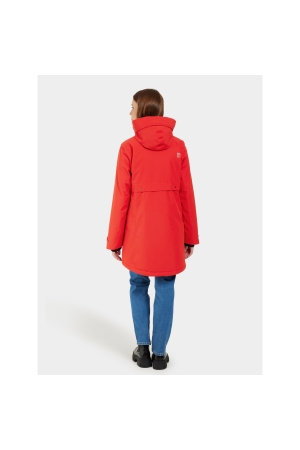 Didriksons Helle Parka 5 Women's Pomme Red 504301-463 jassen online bestellen bij Kathmandu Outdoor & Travel