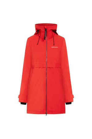 Didriksons Helle Parka 5 Women's Pomme Red 504301-463 jassen online bestellen bij Kathmandu Outdoor & Travel