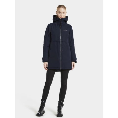 Didriksons  Helle Parka 5 Women's Dark Night Blue