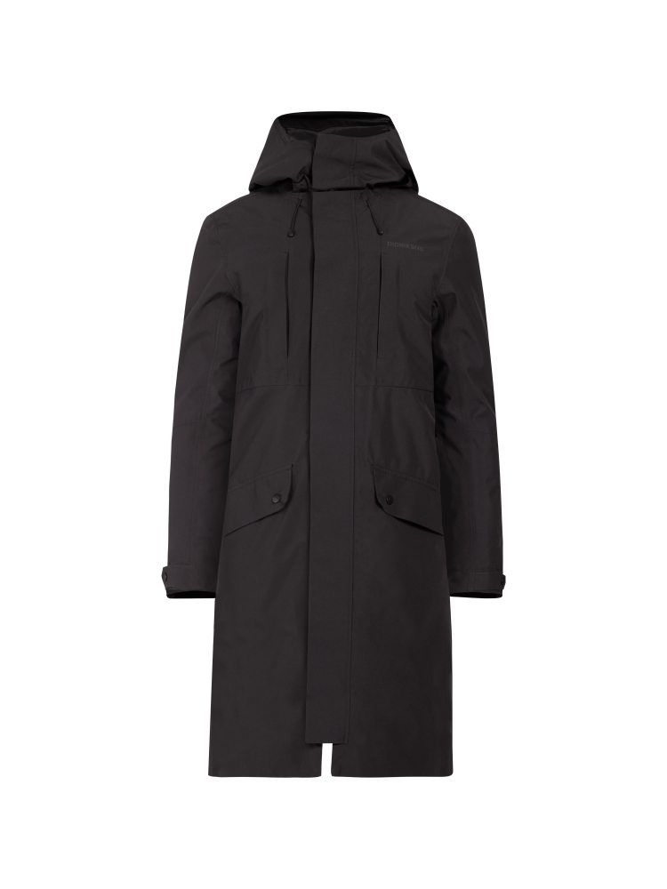 Didriksons Falke Usx Parka Black 505360-060 jassen online bestellen bij Kathmandu Outdoor & Travel