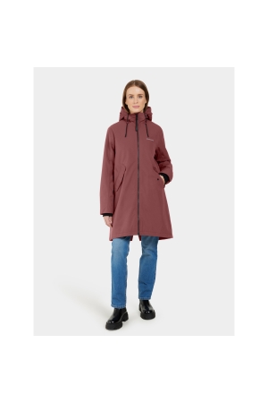 Didriksons Fia Parka Women's Old rust 505372-147 jassen online bestellen bij Kathmandu Outdoor & Travel