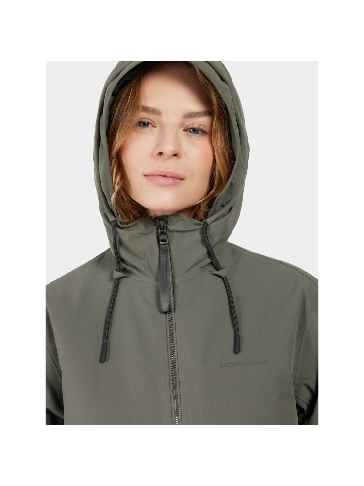 Didriksons Fia Parka Women's Deep Green 505372-300 jassen online bestellen bij Kathmandu Outdoor & Travel