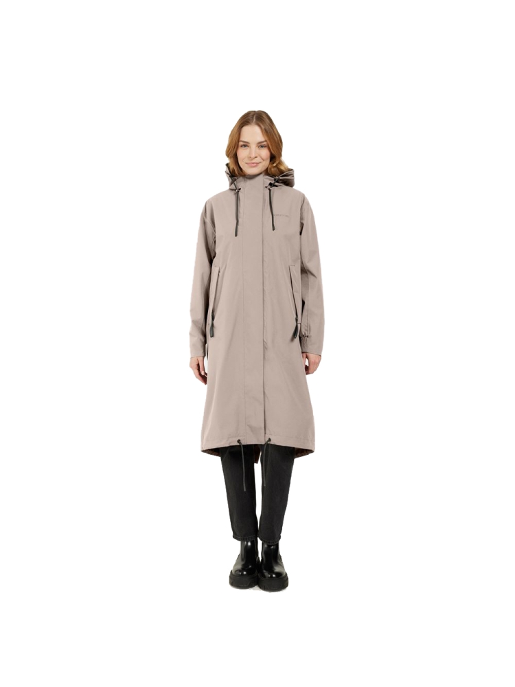 Didriksons Astrid Parka L Women's Ash Brown 505628-F04 jassen online bestellen bij Kathmandu Outdoor & Travel