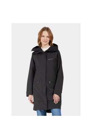 Didriksons Ilma Parka 8 Women's Black 505776-060 jassen online bestellen bij Kathmandu Outdoor & Travel