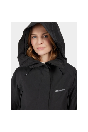 Didriksons Ilma Parka 8 Women's Black 505776-060 jassen online bestellen bij Kathmandu Outdoor & Travel