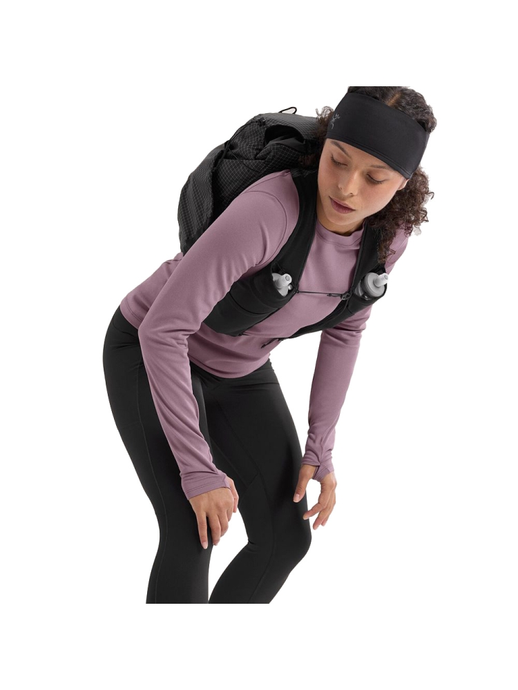 Arc'teryx Taema THM Crew LS Women's Interstellar Heather 8475-Interstellar He shirts en tops online bestellen bij Kathmandu Outdoor & Travel