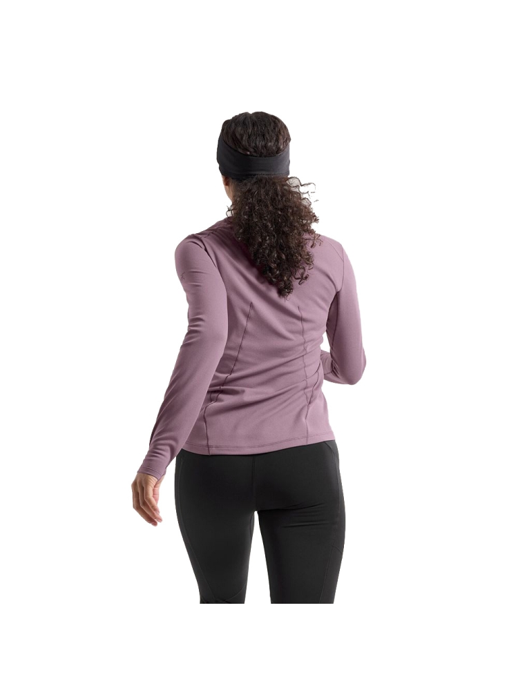 Arc'teryx Taema THM Crew LS Women's Interstellar Heather 8475-Interstellar He shirts en tops online bestellen bij Kathmandu Outdoor & Travel