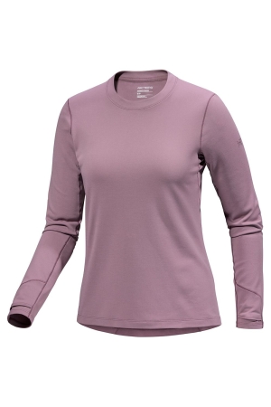 Arc'teryx Taema THM Crew LS Women's Interstellar Heather 8475-Interstellar He shirts en tops online bestellen bij Kathmandu Outdoor & Travel