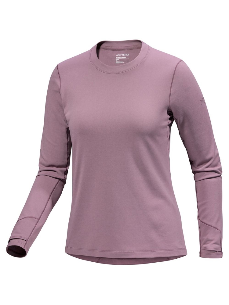 Arc'teryx Taema THM Crew LS Women's Interstellar Heather 8475-Interstellar He shirts en tops online bestellen bij Kathmandu Outdoor & Travel