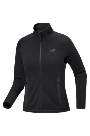 Arc'teryx Kyanite Jkt Women's Black 8516-Black fleeces en truien online bestellen bij Kathmandu Outdoor & Travel