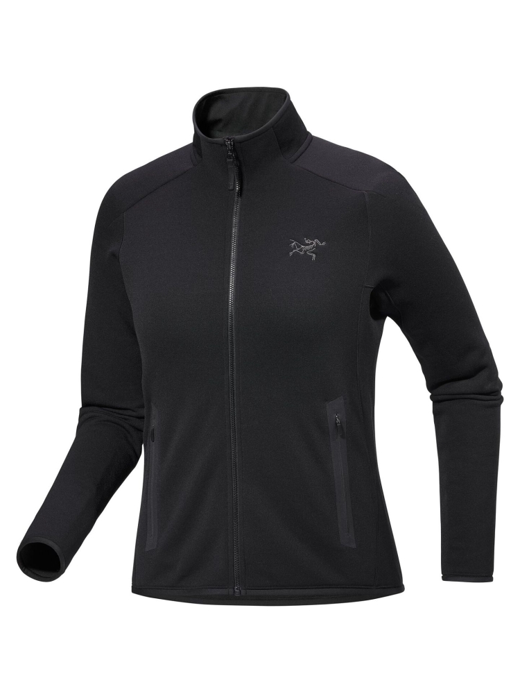 Arc'teryx Kyanite Jkt Women's Black 8516-Black fleeces en truien online bestellen bij Kathmandu Outdoor & Travel