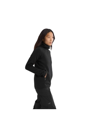 Arc'teryx Kyanite Hdy Women's Black 8535-Black fleeces en truien online bestellen bij Kathmandu Outdoor & Travel