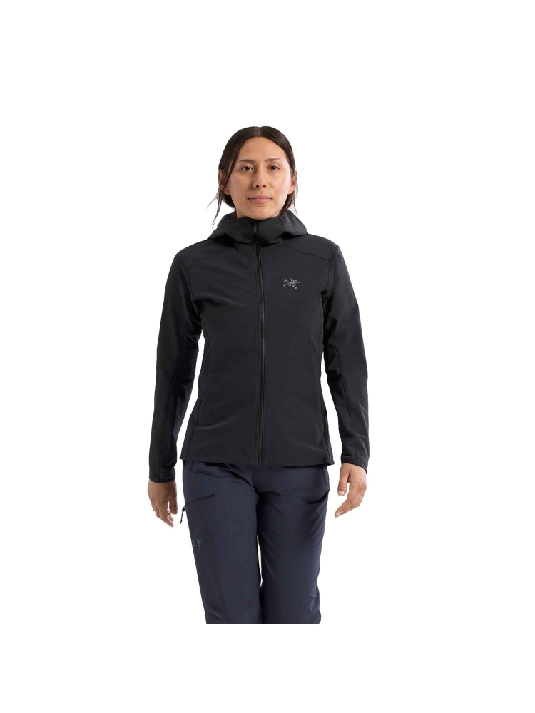 Arc'teryx Gamma Hoody Women's Black 9295-Black jassen online bestellen bij Kathmandu Outdoor & Travel