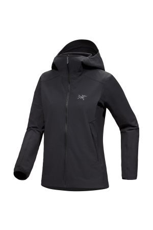 Arc'teryx Gamma Hoody Women's Black 9295-Black jassen online bestellen bij Kathmandu Outdoor & Travel